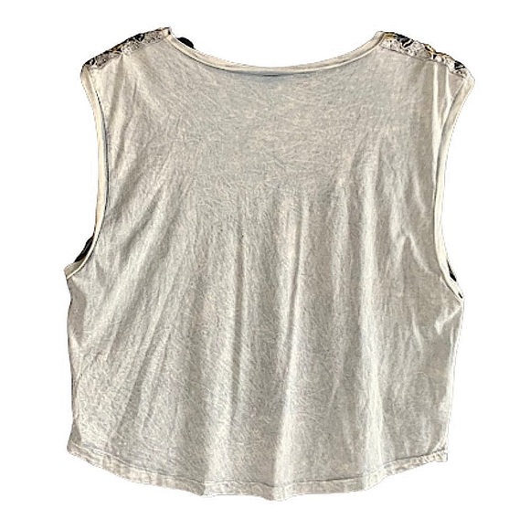 American Age Acid Stone Wash Embroidered Muscle Tank - Picture 2 of 4